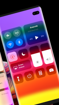 Télécharger iNotify & Control Center iOS14 Outils pour Android Capture d'écran 2