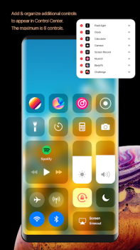 Télécharger iNotify & Control Center iOS14 Outils pour Android Capture d'écran 5