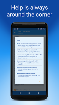 Télécharger Alarme antivol Outils pour Android Capture d'écran 3