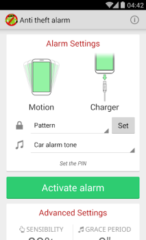 Télécharger Alarme Antivol Outils pour Android Capture d'écran 2