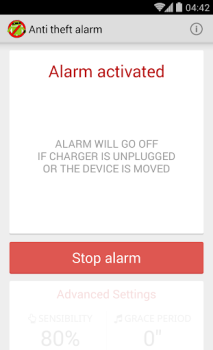 Télécharger Alarme Antivol Outils pour Android Capture d'écran 4