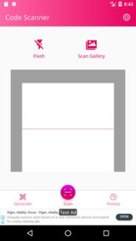 Télécharger QR Bar Code Outils pour Android Capture d'écran 2
