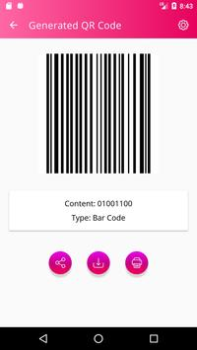 Télécharger QR Bar Code Outils pour Android Capture d'écran 3