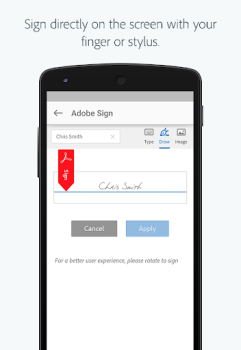 Télécharger Adobe Acrobat Sign Affaires pour Android Capture d'écran 4
