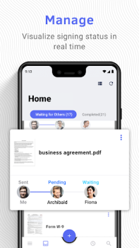 Télécharger DottedSign - eSign & Fill Docs Affaires pour Android Capture d'écran 6