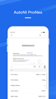 Télécharger WPS PDF Fill & Sign Travail pour Android Capture d'écran 3