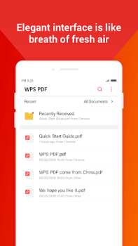 Télécharger WPS PDF Travail pour Android Capture d'écran 3