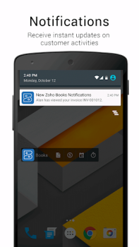 Télécharger Accounting App - Zoho Books Affaires pour Android Capture d'écran 4