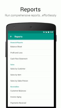 Télécharger Accounting App - Zoho Books Affaires pour Android Capture d'écran 7