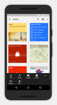 Télécharger Notebook - Prise de notes Travail pour Android Capture d'écran 3