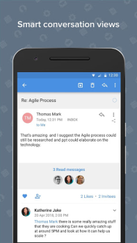 Télécharger Zoho Mail - Email and Calendar Travail pour Android Capture d'écran 3
