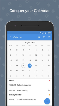 Télécharger Zoho Mail - Email and Calendar Travail pour Android Capture d'écran 5