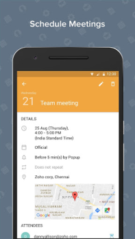 Télécharger Zoho Mail - Email and Calendar Travail pour Android Capture d'écran 6
