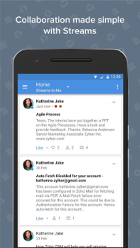 Télécharger Zoho Mail - Email and Calendar Travail pour Android Capture d'écran 7