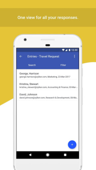 Télécharger Formulaires Mobiles Zoho Forms Affaires pour Android Capture d'écran 7