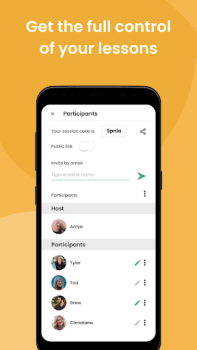 Télécharger LiveBoard: Online Whiteboard Éducation pour Android Capture d'écran 3