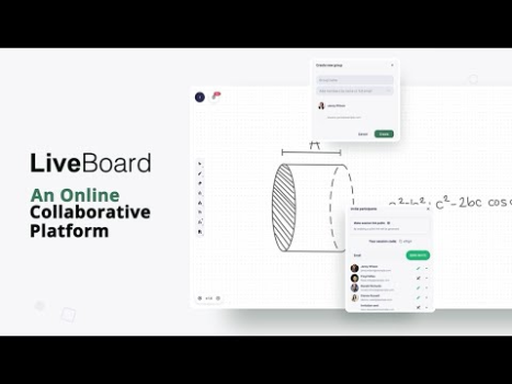 Télécharger LiveBoard: Online Whiteboard Éducation pour Android Capture d'écran 8