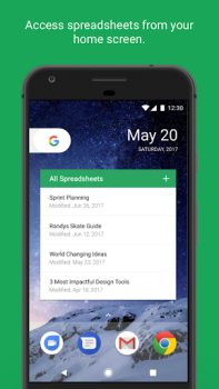 Télécharger Zoho Sheet- feuilles de calcul Travail pour Android Capture d'écran 7