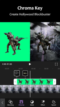 Télécharger Motion Ninja Video Editor Lecteurs et éditeurs de vidéos pour Android Capture d'écran 3