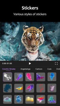 Télécharger Motion Ninja Video Editor Lecteurs et éditeurs de vidéos pour Android Capture d'écran 6