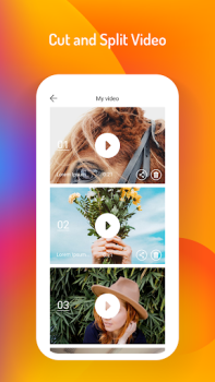 Télécharger Cut Video Editor: Crop video Lecteurs et éditeurs de vidéos pour Android Capture d'écran 5