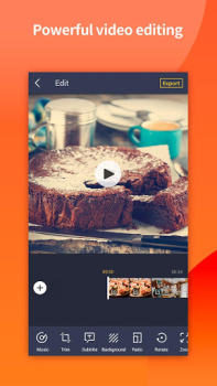 Télécharger Camli Éditeur vidéo et caméra Lecteurs et éditeurs de vidéos pour Android Capture d'écran 3
