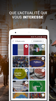 Télécharger Flash info - Actualités et Mét Actualités et magazines pour Android Capture d'écran 6