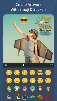 Télécharger Ajouter du texte sur la vidéo Lecteurs et éditeurs de vidéos pour Android Capture d'écran 5