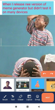 Télécharger Meme Maker Divertissement pour Android Capture d'écran 3