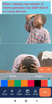Télécharger Meme Maker Divertissement pour Android Capture d'écran 5