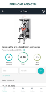 Télécharger Programme Musculation, Fitness Santé et forme physique pour Android Capture d'écran 3