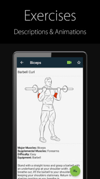 Télécharger Fitness Trainer FitProSport Santé et forme physique pour Android Capture d'écran 3