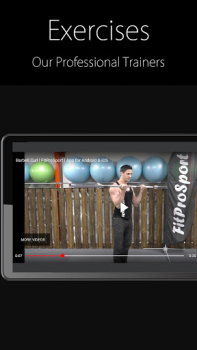 Télécharger Fitness Trainer FitProSport Santé et forme physique pour Android Capture d'écran 4