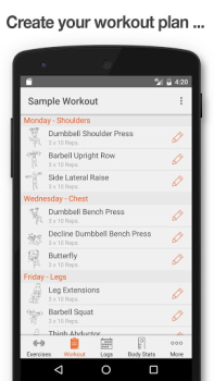 Télécharger Fitness Point Santé et forme physique pour Android Capture d'écran 3