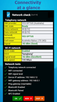 Télécharger Test téléphonique (Phone test) Outils pour Android Capture d'écran 5