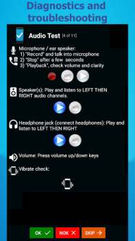 Télécharger Test téléphonique (Phone test) Outils pour Android Capture d'écran 6