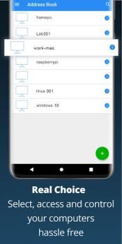 Télécharger RealVNC Viewer: Remote Desktop Travail pour Android Capture d'écran 4