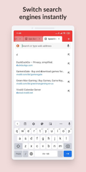 Télécharger Vivaldi Browser Snapshot Communication pour Android Capture d'écran 5