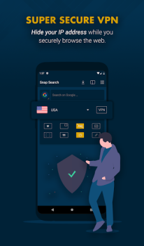 Télécharger Snap Search - Private Browser Communication pour Android Capture d'écran 2