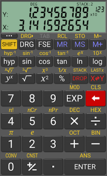 Télécharger RealCalc Scientific Calculator Travail pour Android Capture d'écran 2