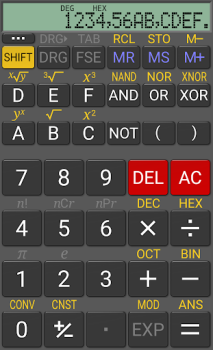 Télécharger RealCalc Scientific Calculator Travail pour Android Capture d'écran 3