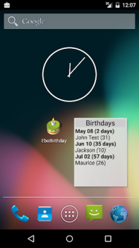 Télécharger EboBirthday Outils pour Android Capture d'écran 2