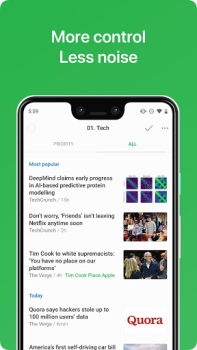 Télécharger Feedly - Smarter News Reader Actualités et magazines pour Android Capture d'écran 3