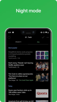 Télécharger Feedly - Smarter News Reader Actualités et magazines pour Android Capture d'écran 5