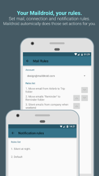Télécharger MailDroid - Email Application Communication pour Android Capture d'écran 6
