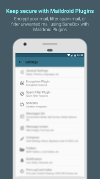 Télécharger MailDroid - Email Application Communication pour Android Capture d'écran 7