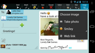 Télécharger ProfiMail Go - email client Communication pour Android Capture d'écran 5