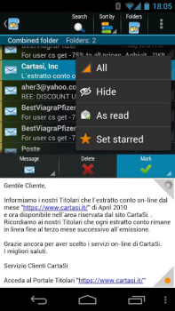 Télécharger ProfiMail Go - email client Communication pour Android Capture d'écran 6