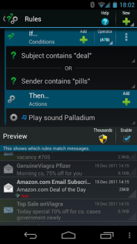 Télécharger ProfiMail Go - email client Communication pour Android Capture d'écran 7
