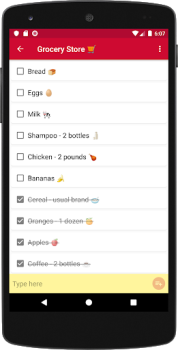 Télécharger Liste de courses Shopping pour Android Capture d'écran 2